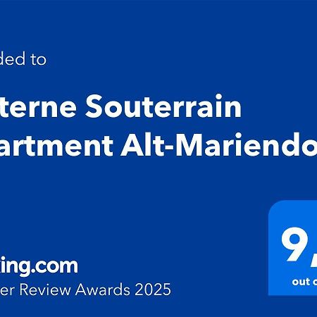 4 Sterne Souterrain Apartment Alt-Mariendorf Berlim Exterior foto