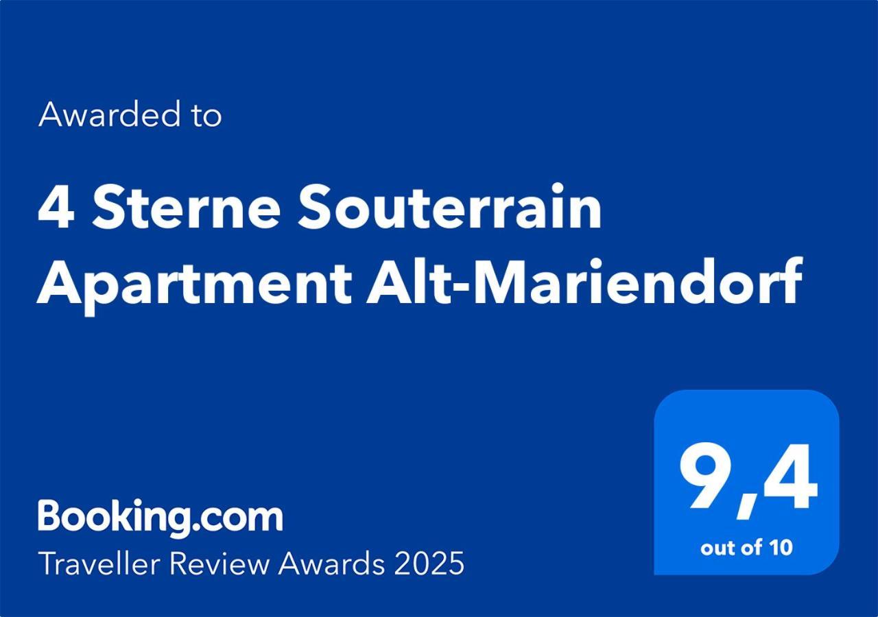 4 Sterne Souterrain Apartment Alt-Mariendorf Berlim Exterior foto
